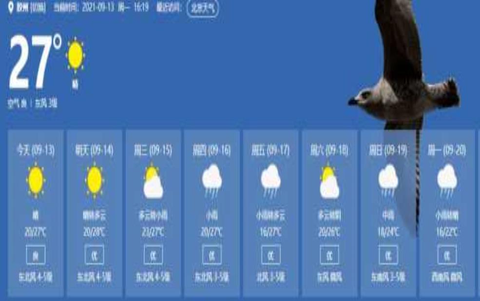  胶南天气预报48小时：出门要注意安全吗？ 