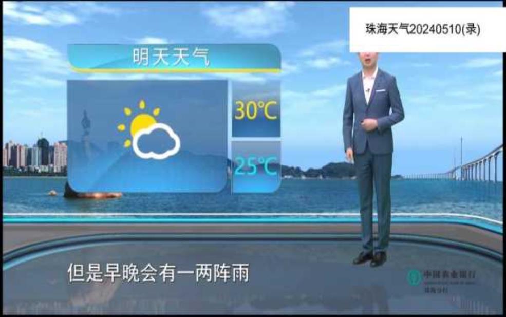 25号珠海天气:出门要带伞吗?