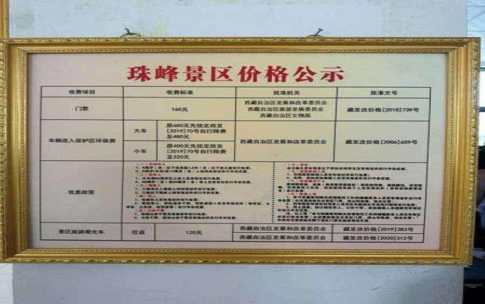  珠峰大本营旅游攻略,到底要准备多少钱 