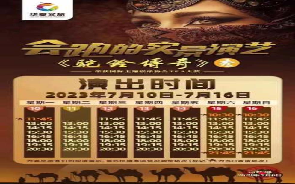  驼铃传奇门票,买贵宾票还是其他票种更划算 