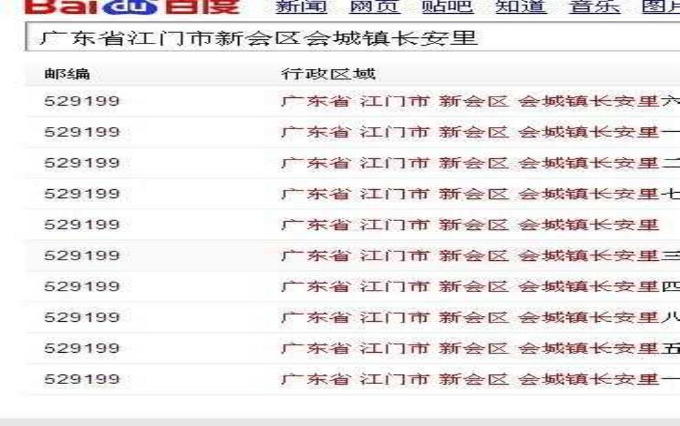 江门邮编:寄快递要填哪个?