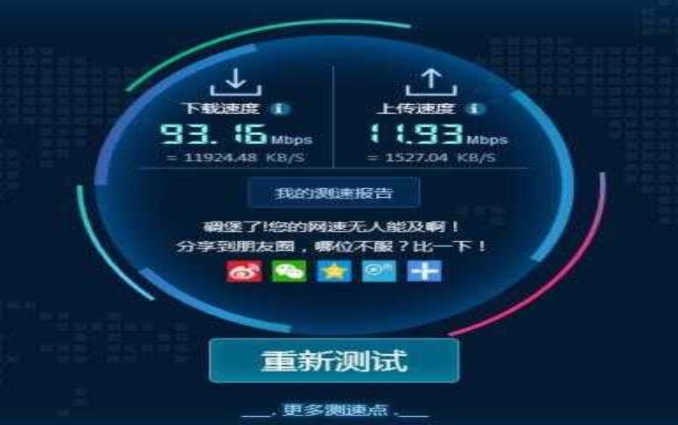  深圳电信测速：  在线测速工具和电信APP哪个更靠谱？ 