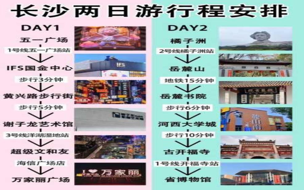  长沙周边两日游：两天时间够吗？ 