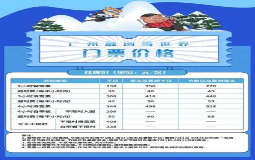 冰雪大世界门票,提前预订能便宜吗