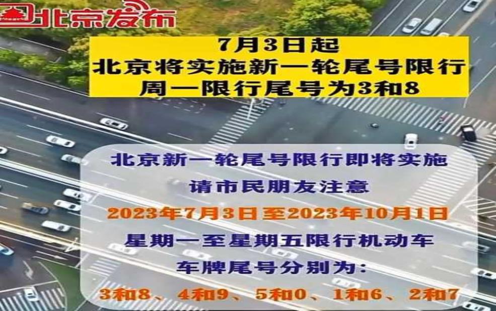 7月25日限号吗:限行尾号是2和7吗?