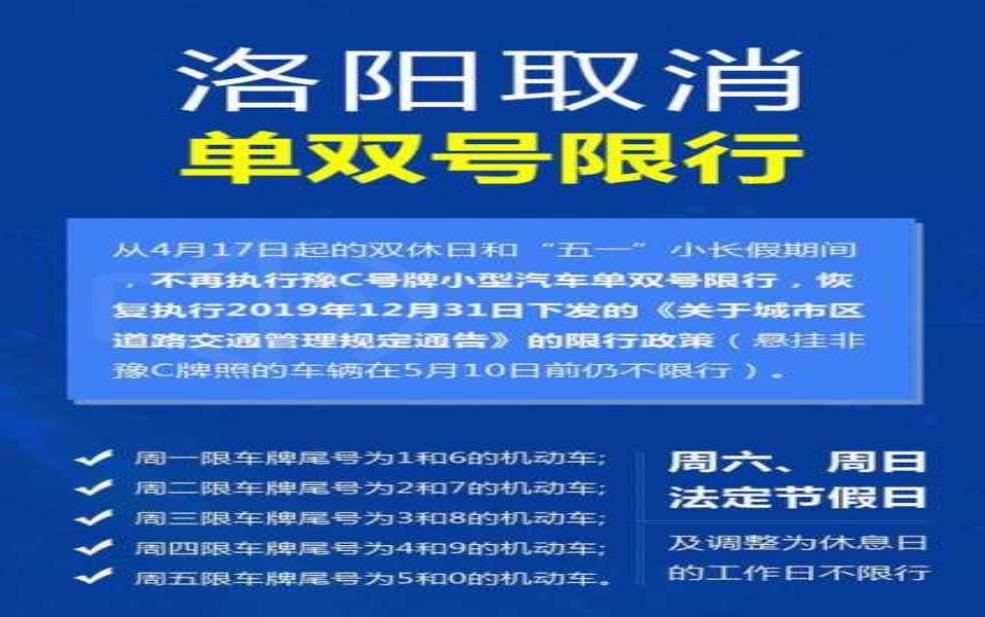  洛阳中州路限号吗：限号了怎么出行方便？ 