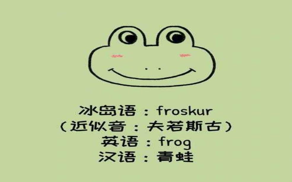 冰岛说什么语言,和英语有关系吗