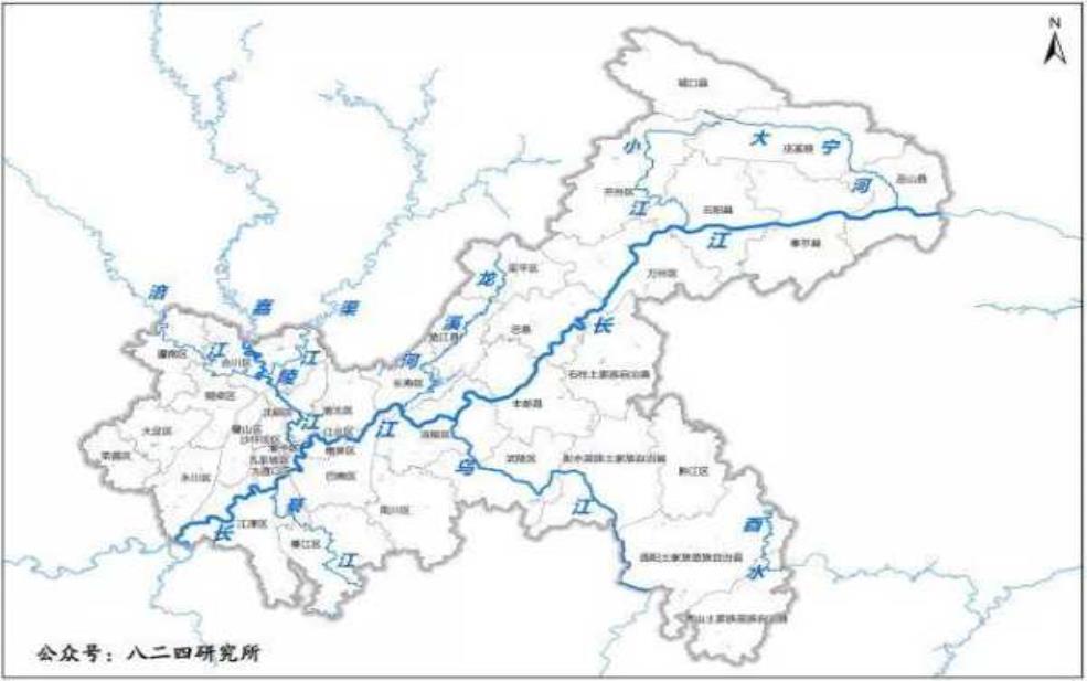重庆是什么江, 重庆到底流淌着哪些江