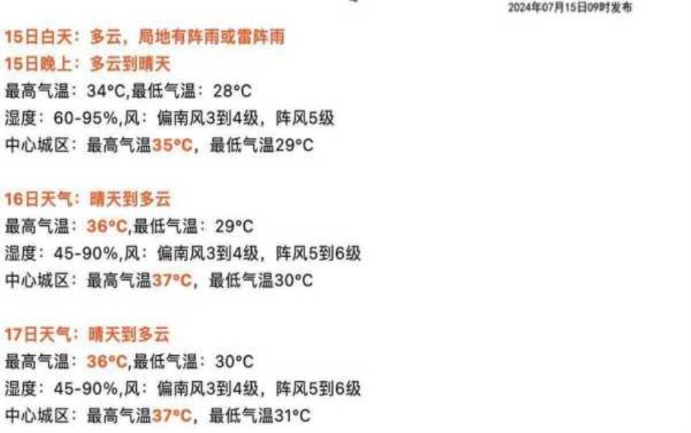  武汉现在什么天气：明天还会这么热吗？ 