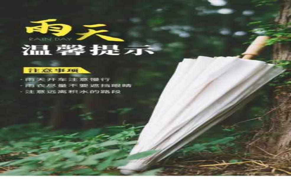 潮州潮安天气: 出门要不要带伞?