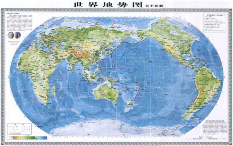  世界地图高清30亿像素,你能认出多少个国家 