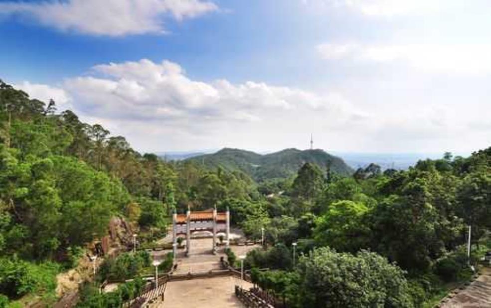 纪元塔:鹤山大雁山上的风景?