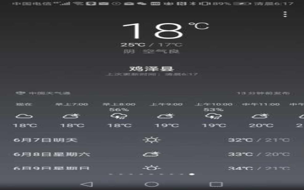  邯郸鸡泽天气快手, 今日天气情况如何？ 