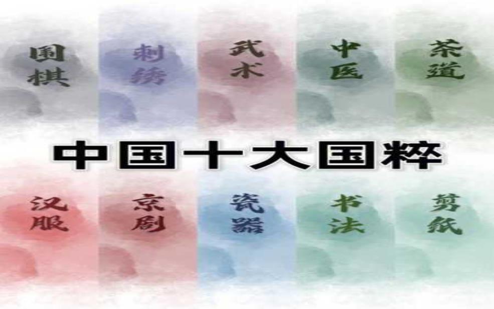  新四大国粹是哪四个，探索中华文化的瑰宝 