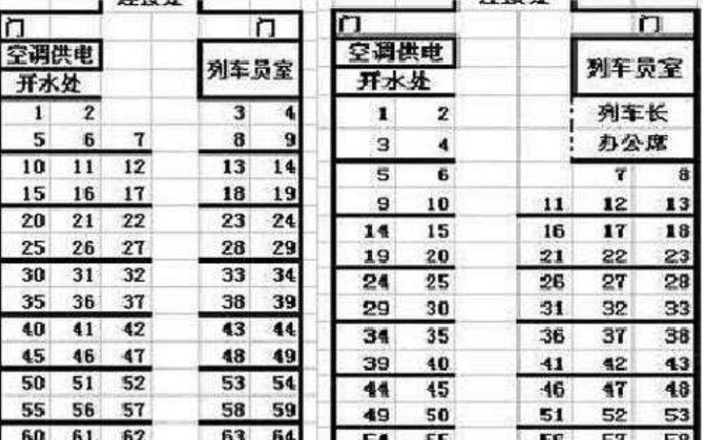z53座位分布图, 了解最佳乘坐选择