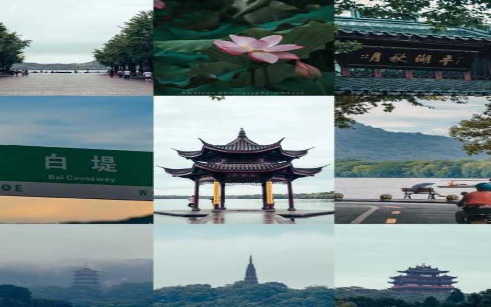  杭州旅游拍照,最佳地点和技巧分享 