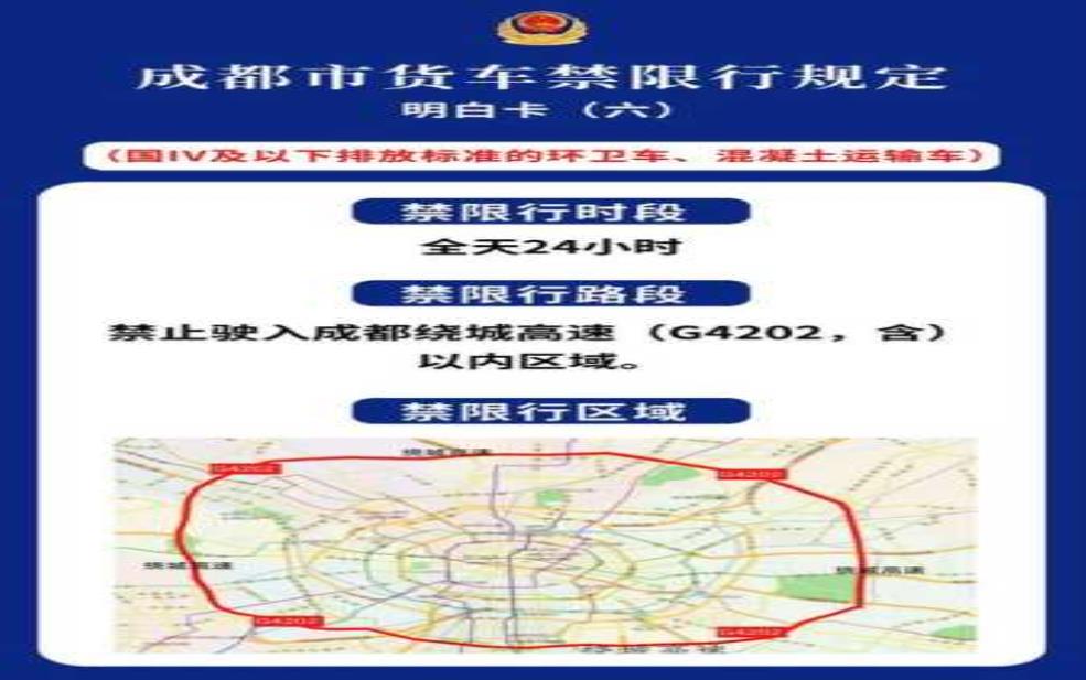 成都限行区域最新消息,如何合理规划出行_