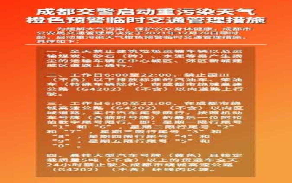  成都限行处罚一天几次, 规则和影响全解析 