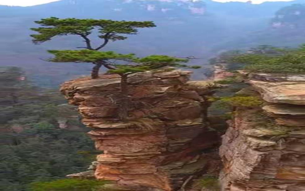  松岩山，探索这座神秘的自然奇观 
