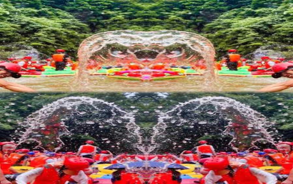  六叠泉漂流，探索大自然的水上奇迹 