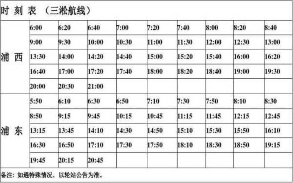 大鹿岛轮渡时间表, 你知道几点发船吗?