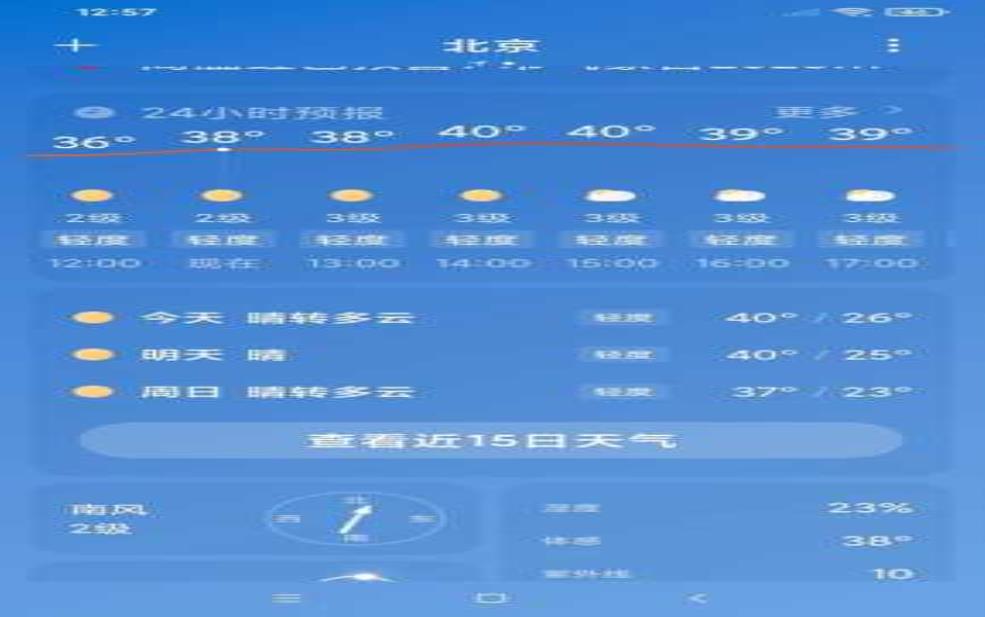 木浦天气预报, 今日和未来一周预报查询