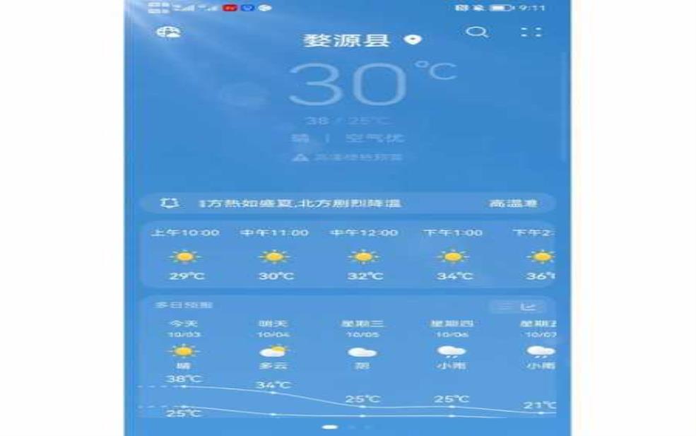 篁岭风景区天气, 今日气温与游玩建议