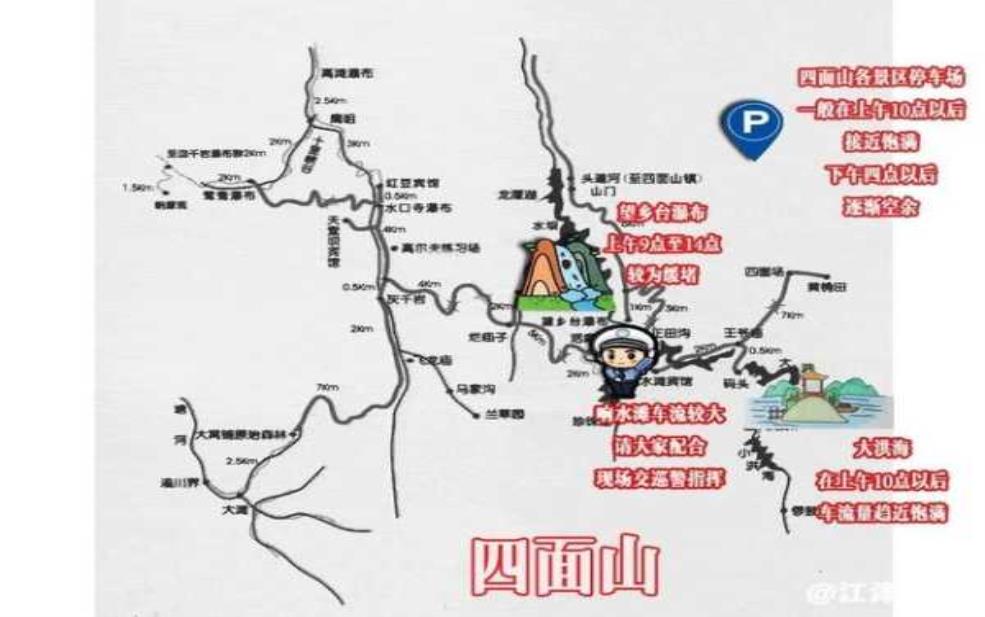 四面山旅游攻略, 探索最佳游玩路线与小贴士 