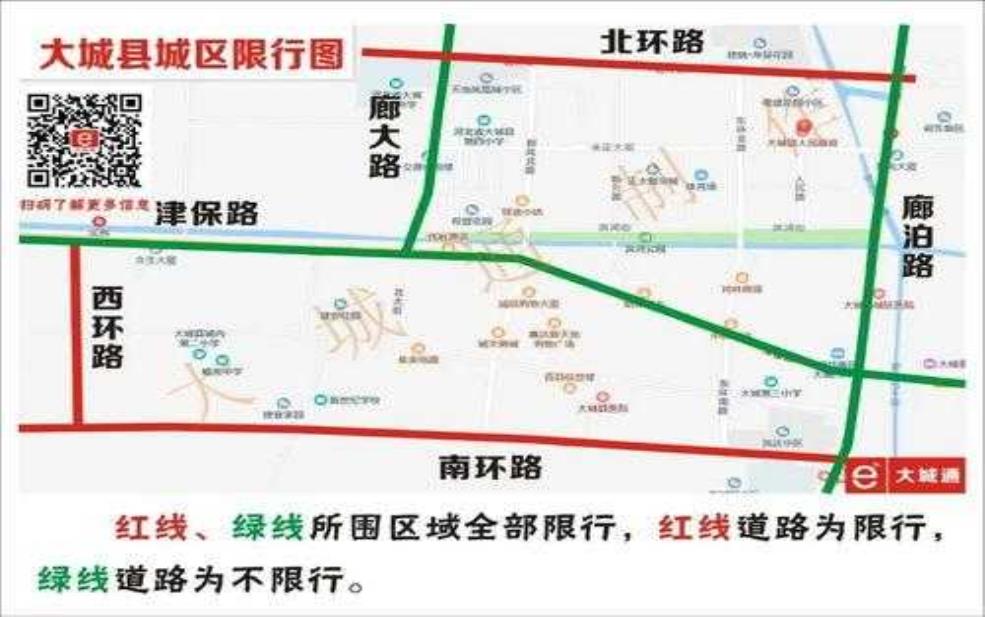  大城县限号路段, 如何避免违规通行？ 