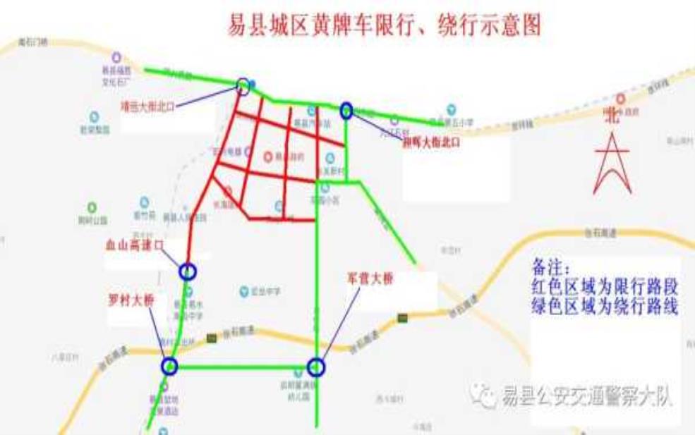 易县限号范围,具体规定有哪些?