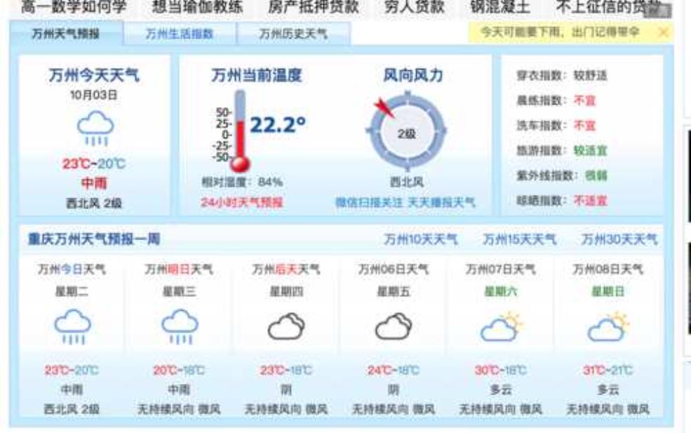 万州区龙驹镇天气预报, 今天和未来几天怎么样?