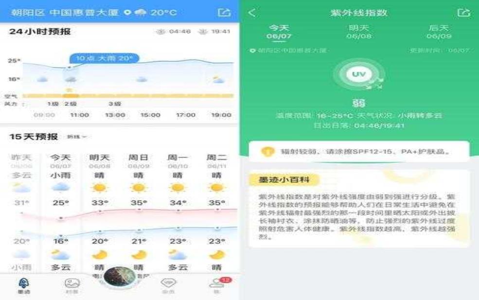 墨迹天气, 如何使用才能获取最准天气预报?