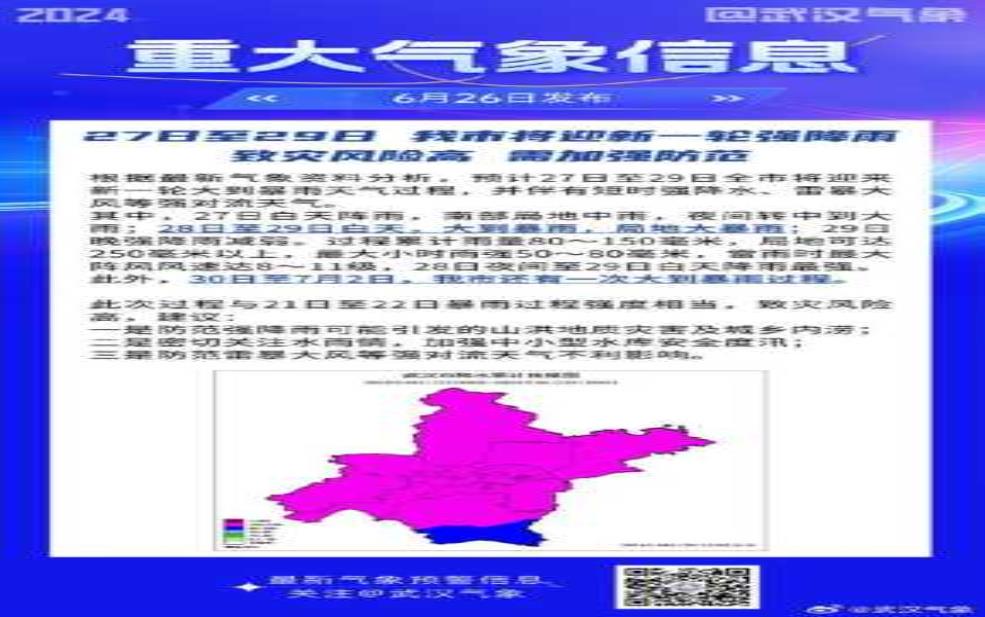  蔡甸永安天气，明天的气温和降水预报如何？ 