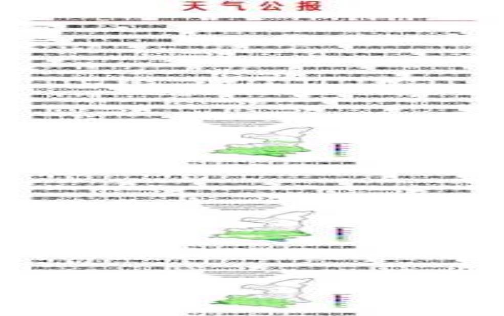  西和天气雨报，今日降雨情况与出行建议 