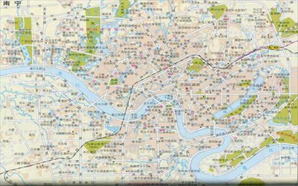南宁市地图全图, 帮你轻松找到每个角落!