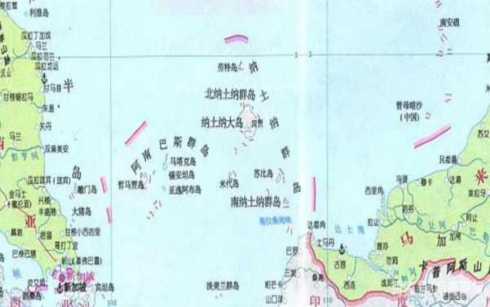  纳土纳群岛地图_探秘东南亚的瑰宝位置 