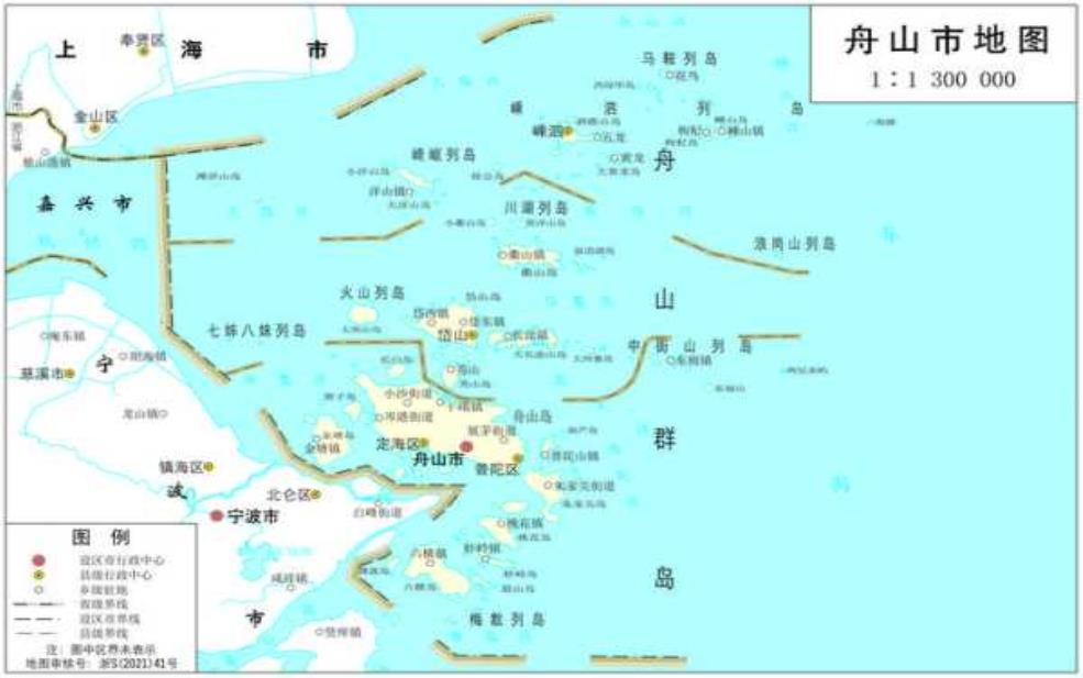  舟山市地图全图_探索舟山的每一个角落 