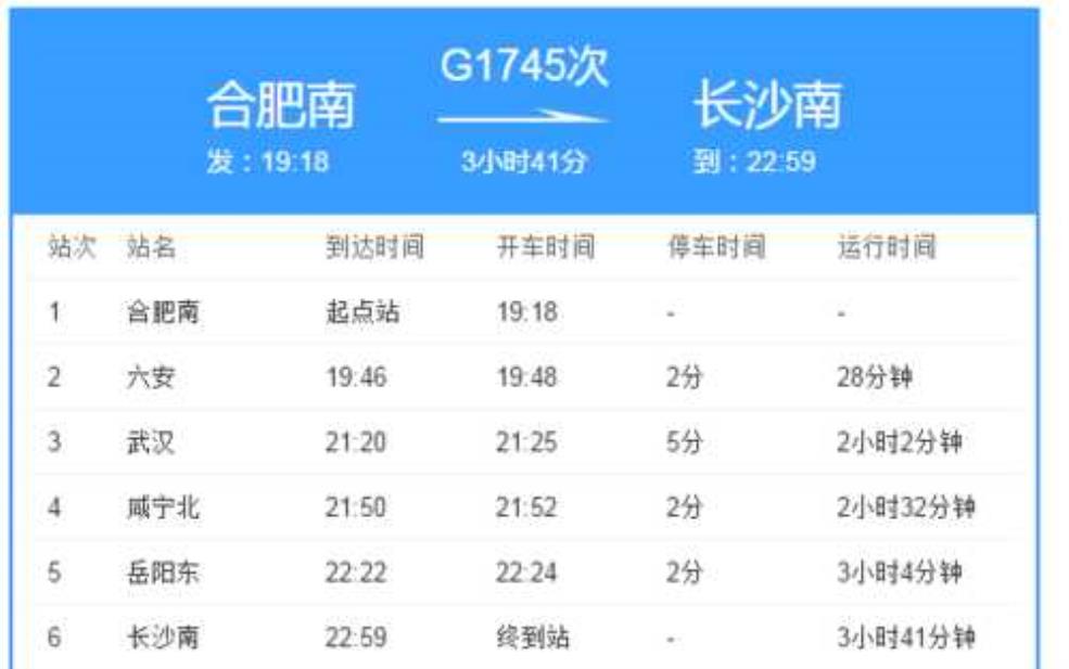  长沙到合肥的火车_如何选择最佳车次？ 