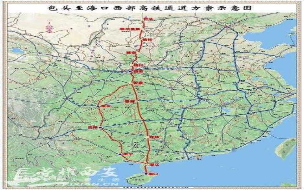 高铁规划图_未来交通布局一览