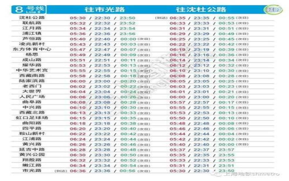 上海地铁2号线时刻表_最新班次与乘车指南