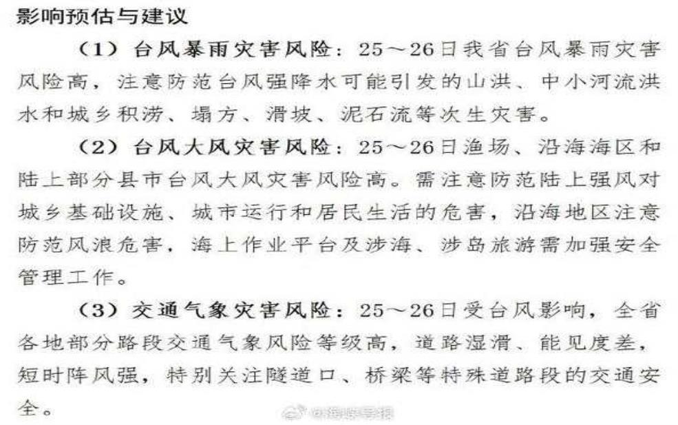  连江天气台风_近期影响及防范措施 